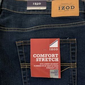 IZOD Slim Straight Jeans